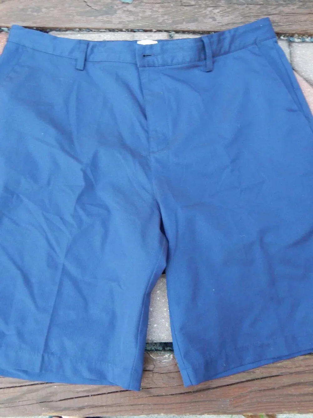 Adidas Clima Lite Golf Shorts Mens Size 38 Navy Blue